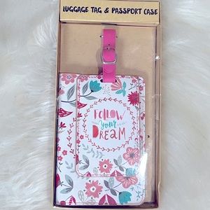 🎁 Luggage Tag and Passport Holder Set